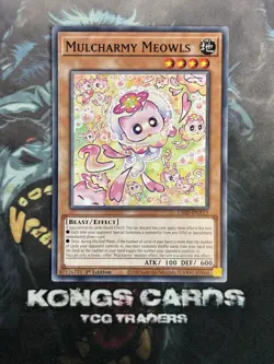 L26D-ENX13 Mulcharmy Meowls Common Yu-Gi-Oh! NEW - Image 1