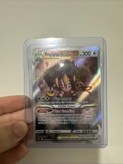 Pokemon TCG Regigigas VSTAR GG55/GG70 Crown Zenith Galarian Gallery NM Condition - Image 1