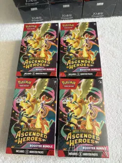 Ascended Heroes Booster Bundle x4 Pokemon TCG - Image 1