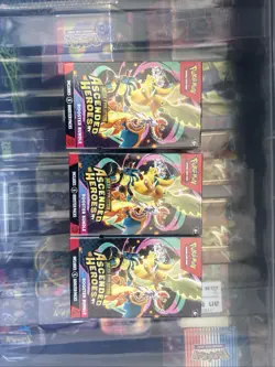 4x Pokemon TCG Mega Evolution Ascended Heroes Booster Bundle Sealed In Hand. - Image 2