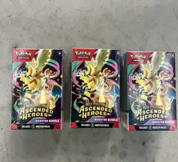 Pokemon TCG Ascended Heroes Booster Bundle x 3 Sealed IN HAND - Image 1
