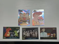 Pokemon Topps Series Holo Foil Lot of 5 Cards - TV/Orange Islands - Image 1