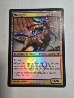 Malfegor Prerelease Cards Foil - Image 1