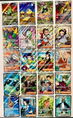 Pokemon TCG Card 20 Lot Mint/NM English Trainers IRs Full Arts PSA - Image 1