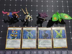 Dungeon Dice Monsters Yugioh Custom Figure & Card lot DDM - Image 3