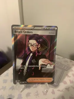 Boss's Orders 256/217 Full Art Ascended Heroes Pokemon Card - Image 1