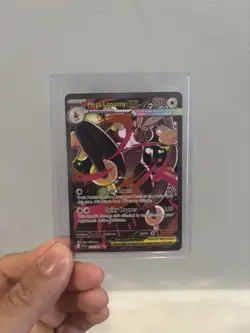 Pokemon Mega Lopunny EX 128/094 Me02: Phantasmal Flames Full Art Holo Rare Card - Image 1