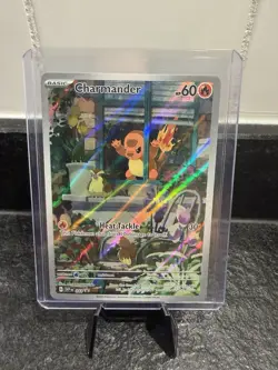 Pokemon Charmander 044 Scarlet & Violet Promo Holo Card Heat Tackle 60 HP - Image 1