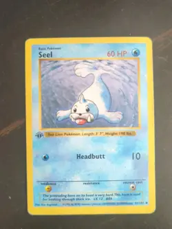 SEEL Pokemon Card 1st Edition Shadowless 41/102 - Image 1