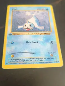 SEEL Pokemon Card 1st Edition Shadowless 41/102 - Image 3