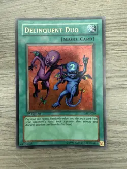 Delinquent Duo MRL-039 Magic Ruler 1st Edition Foil Card - Image 1