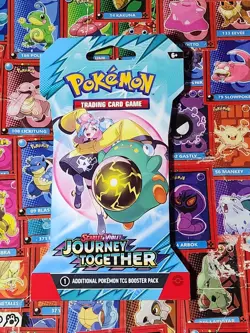Nintendo Pokemon TCG Scarlet & Violet Sleeved Booster Pack - 10 Cards 820650853258 - Image 1
