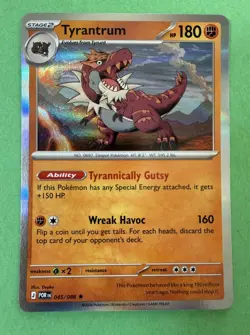 Pokemon TCG Tyrantrum 045/088 Holo Rare Perfect Order Card NM Free Shipping - Image 3