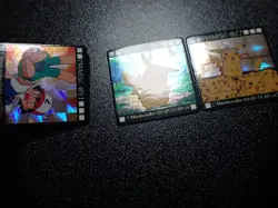 Pokemon Bros GB Pocket Mini Card Prism Holo x3 Shining Pikachu & Ash #6291 EX/VG - Image 5
