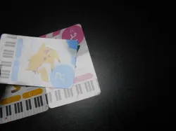 Pokemon Music Musical Note Card 2015 x3 Pikachu Pichu Raichu #3563 - Image 3