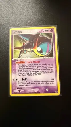 Deoxys (Speed Forme) 2/106 Holo Rare Emerald Pokemon Card - Image 1