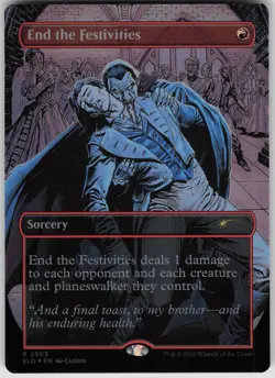 MTG End the Festivities Foil NM Secret Lair Drop Series Magic 2503 DND - Image 1