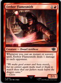 Magic the Gathering Erebor Flamesmith The Lord of the Rings MTG Free Shipping! - Image 1