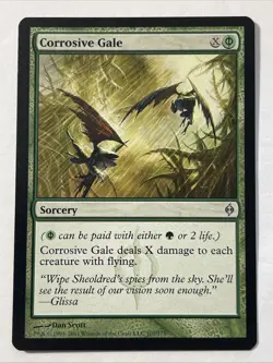 Corrosive Gale - Magic the Gathering MTG New Phyrexia Single - Image 1