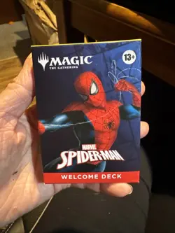 Magic The Gathering MTG Spiderman Marvel Welcome Deck WHITE New Sealed - Image 1