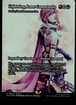 Lightning, Lone Commando - Isshin, Two Heavens as One (Showcase) HOLO NM - Image 1