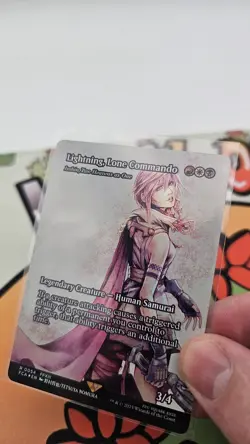 Lightning, Lone Commando - Isshin, Two Heavens as One (Showcase) HOLO NM - Image 3