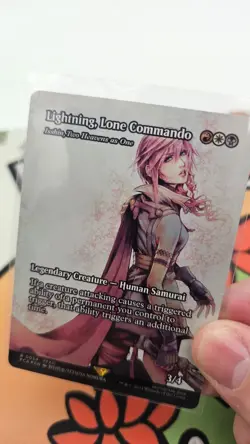 Lightning, Lone Commando - Isshin, Two Heavens as One (Showcase) HOLO NM - Image 4