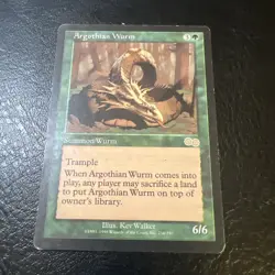 Argothian Wurm Urza's Saga Regular - Image 1
