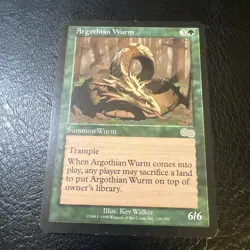 Argothian Wurm Urza's Saga Regular - Image 3