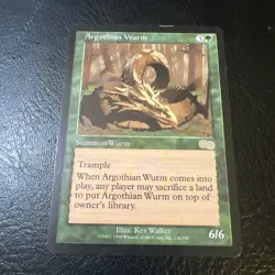 Argothian Wurm Urza's Saga Regular - Image 5
