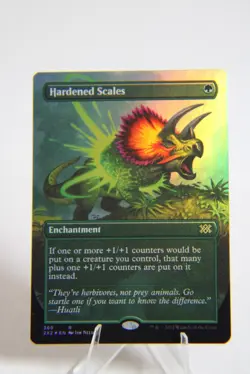 Hardened Scales (Borderless) 369 Double Masters 2022 NM English 1268 - Image 1