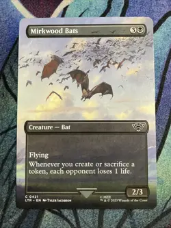 MTG The Lord of the Rings: Tales of Middle-earth: Mirkwood Bats (Borderless) - Image 1