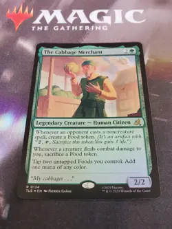 Mtg. The Cabbage Merchant. Foil. Avatar: The Last Airbender. Pack Fresh - Image 1