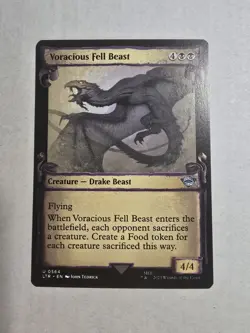 Voracious Fell Beast (Showcase Scrolls) Universes Beyond: the Lord of the Rings: - Image 1