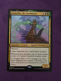 Camellia, the Seedmiser - #207 - Bloomburrow - NM MTG - Image 1