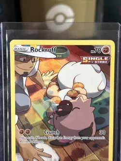 ROCKRUFF TG07/TG30 POKEMON SILVER TEMPEST HOLO RARE / Pack Fresh New - Image 2