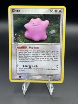 Pokemon TCG Ditto EX Delta Species 35/113 Uncommon 2005 Card LP+/NM - Image 1