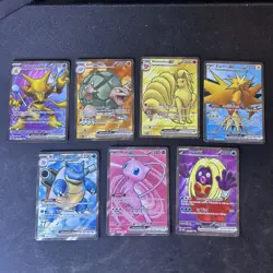 Pokemon TCG 151 LOT OF 7 Full Arts - Image 1