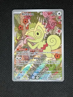 Pokemon Kecleon Illustration Rare Holo 213/191 Sv08 Surging Sparks 70 HP - Image 1