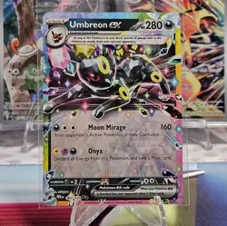 Umbreon ex 060/131 Holo Double Rare SV: Prismatic Evolutions Pokemon TCG NM/M - Image 1