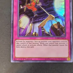 Yugioh TCG - Crackdown - DANE-EN078 - NM - 1st Ed - Super Rare - Trap Card 2019 - Image 3