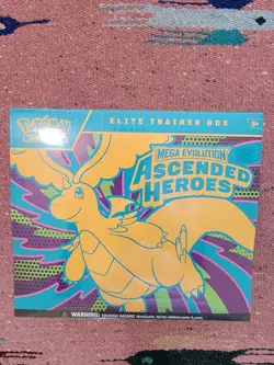 Pokemon Mega Evolution: Ascended Heroes Elite Trainer Box (ETB) — Factory Sealed - Image 1
