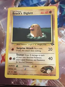 Brock’s Diglett 67/132 - Pokemon Gym Challenge LP 1 - Image 1