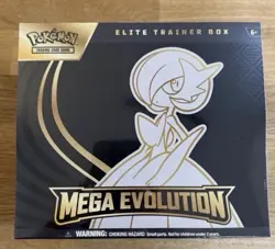 Pokemon ETB Mega Evolution Gardevoir Artwork Factory Sealed - Image 1