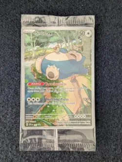 Pokemon TCG Snorlax Scarlet & Violet Black Star Promos 051 - Image 1