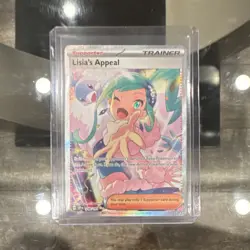 Pokemon TCG Lisia's Appeal 246/191 SV08 Surging Sparks Full Art Holo Rare - Image 1