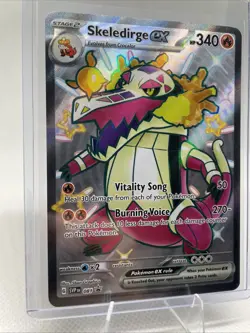 Skeledirge ex 081 Promo Full Art Shiny Paldean Fates Pokemon TCG NM/MINT - Image 2