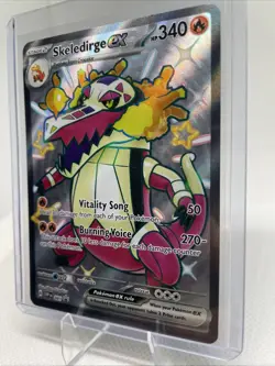 Skeledirge ex 081 Promo Full Art Shiny Paldean Fates Pokemon TCG NM/MINT - Image 3
