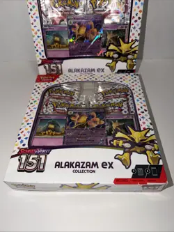 2 Pokemon Scarlet & Violet 151 Alakazam EX Collection Box - Image 2