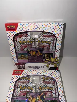 2 Pokemon Scarlet & Violet 151 Alakazam EX Collection Box - Image 3